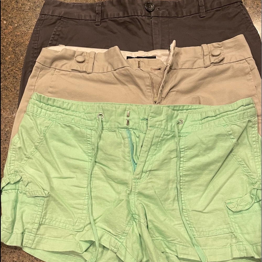 Banana Republic size 4 shorts bundle